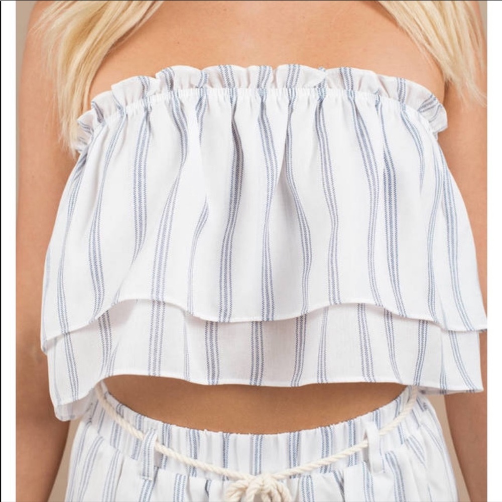 NWT Tobi strapless top